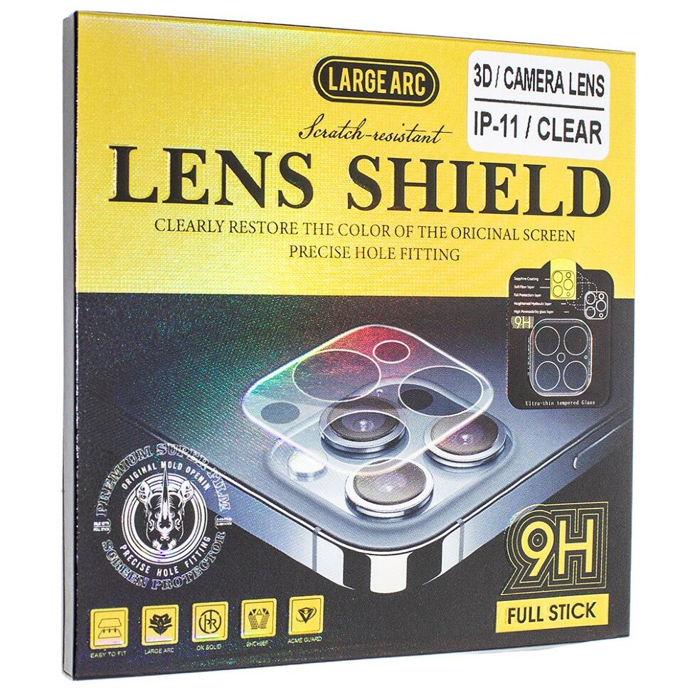 Захисне скло для камери 3D CAMERA LENS SHIELD APPLE IPHONE 11 прозоре Захисне скло для камери 3D CAMERA LENS SHIELD APPLE IPHONE 11 прозоре