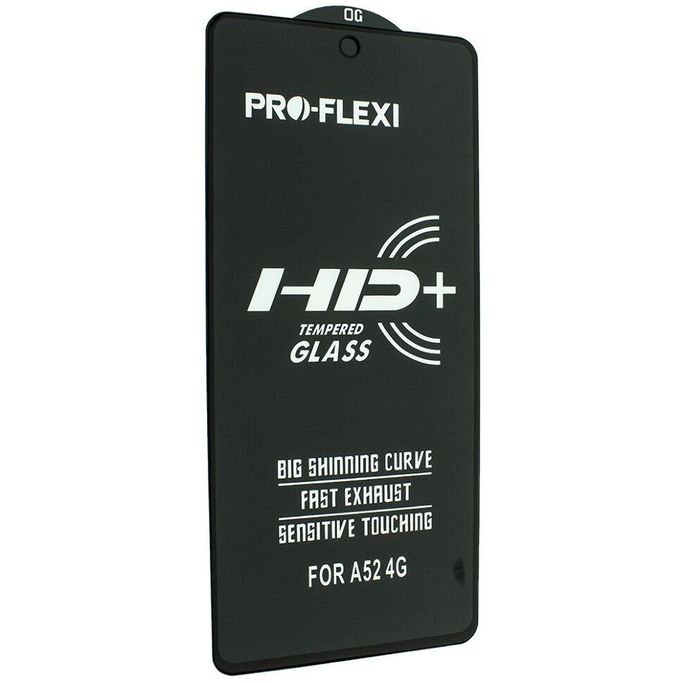 Захисне скло PRO-FLEXI HD+ SAMSUNG A525 Galaxy A52 2021 ЧОРНИЙ Захисне скло PRO-FLEXI HD+ SAMSUNG A525 Galaxy A52 2021 ЧОРНИЙ