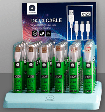 Кабель USB WUW X126 USB - Lightning 2,4A (60)