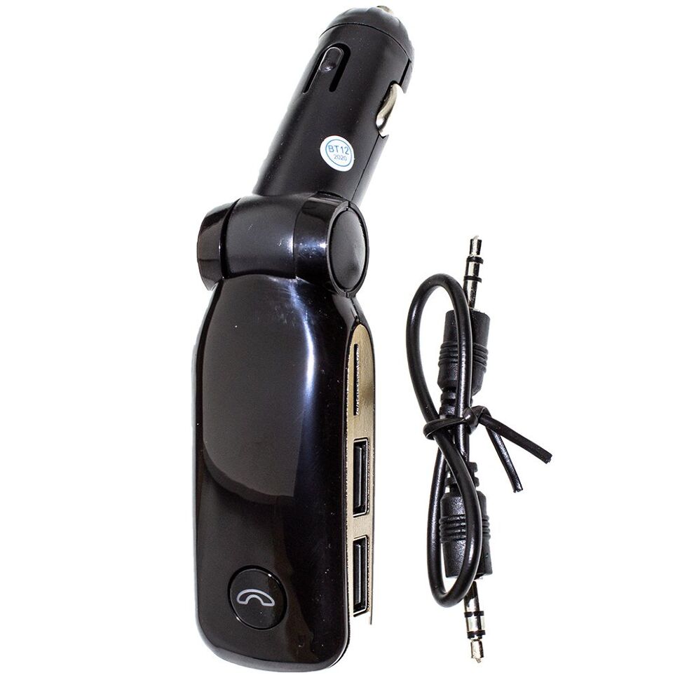 FM Модулятор M8 Bluetooth / гучномовець ЧОРНО-ЗОЛОТИЙ FM Модулятор M8 Bluetooth / гучномовець ЧОРНО-ЗОЛОТИЙ