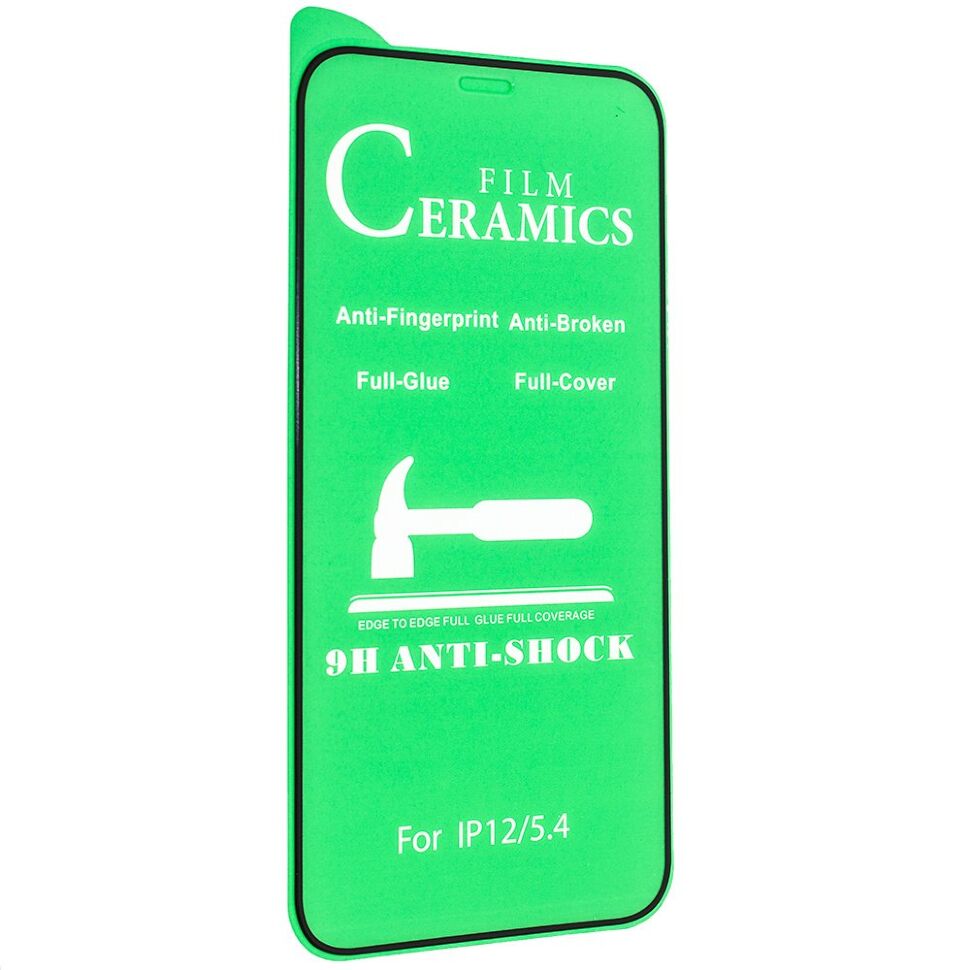 CERAMICS FILM ANTI-SHOCK APPLE IPHONE 12 mini 5,4" ЧОРНИЙ CERAMICS FILM ANTI-SHOCK APPLE IPHONE 12 mini 5,4" ЧОРНИЙ