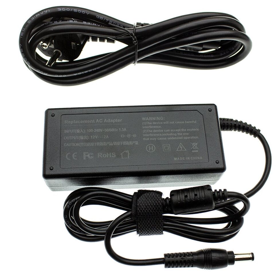 Блок живлення для монітору TFT 12V 2A (штекер 5.5*2.5 мм) Блок живлення для монітору TFT 12V 2A (штекер 5.5*2.5 мм)