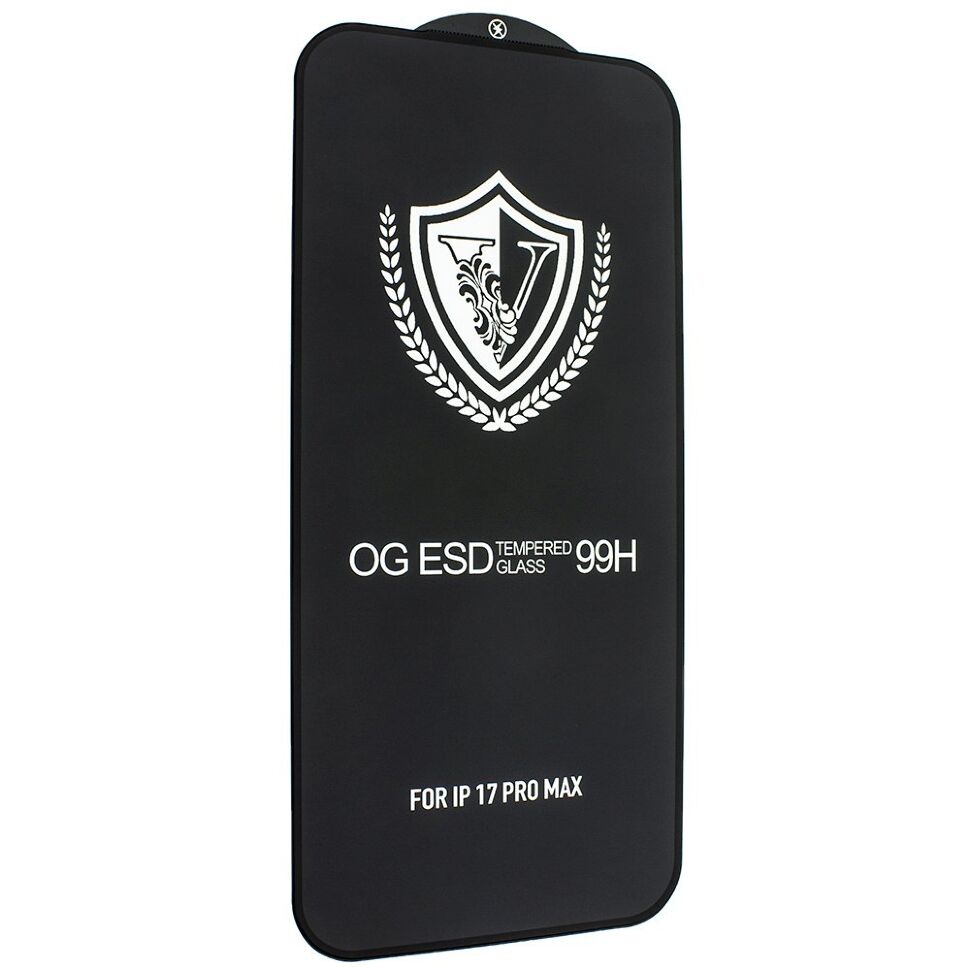 Захисне скло 99H OG ESD V APPLE iPhone 17 PRO MAX Захисне скло 99H OG ESD V APPLE iPhone 17 PRO MAX