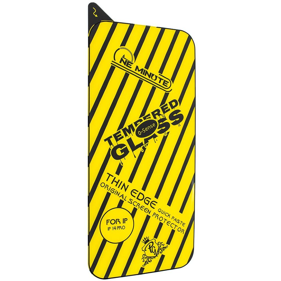 Захисне скло 0-SENSE для APPLE iPhone 14 PRO | 15 | 16 ЧОРНЕ Захисне скло 0-SENSE для APPLE iPhone 14 PRO | 15 | 16 ЧОРНЕ