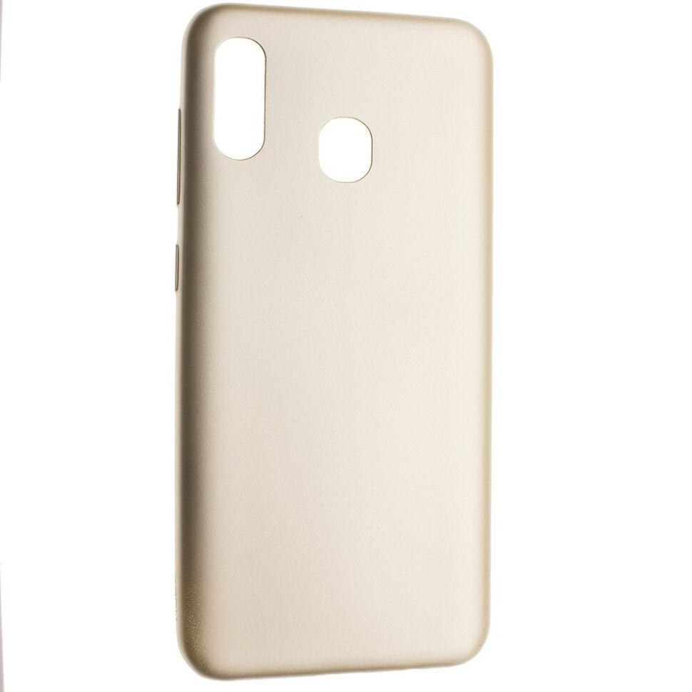 Матова силіконова накладка ROCK Samsung A30 (A305)/A20 (A205) (золотий) Матова силіконова накладка ROCK Samsung A30 (A305)/A20 (A205) (золотий)
