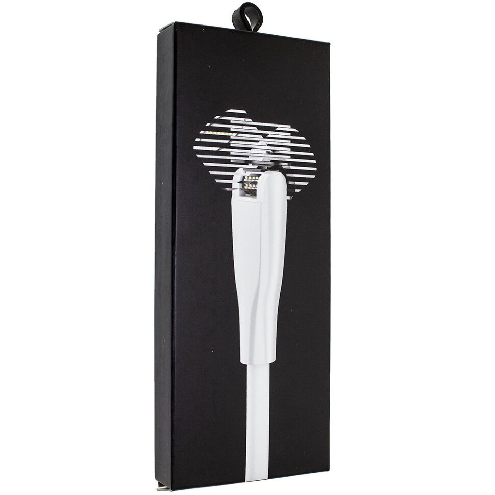 Кабель USB Магнітний круглий 90° 3в1: Lightning/Micro/Type-C 1 метр ЧОРНИЙ 3А 4-х контакний