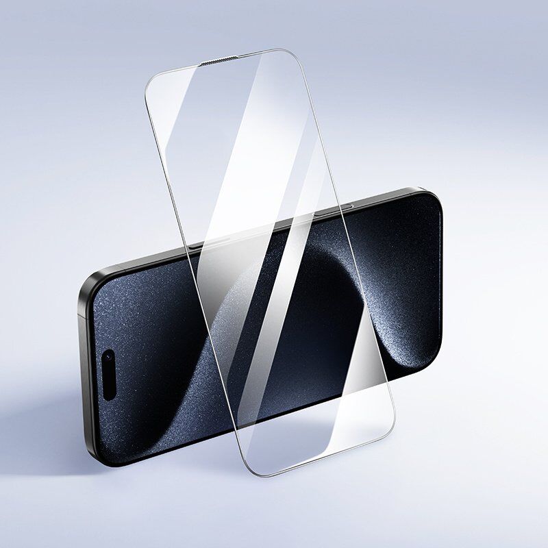 Скло для телефону HOCO A34 9D large arc APPLE iPhone 16 PRO MAX 6.9" (25) Скло для телефону HOCO A34 9D large arc APPLE iPhone 16 PRO MAX 6.9" (25)