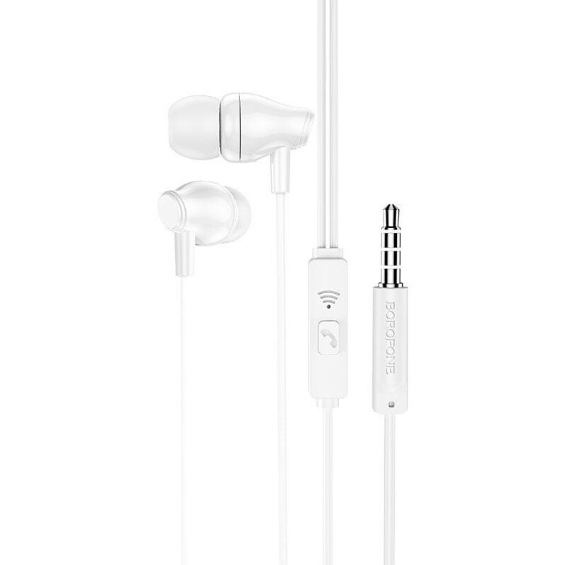 Дротові навушники BOROFONE BM61, білий Дротові навушники BOROFONE BM61, білий
