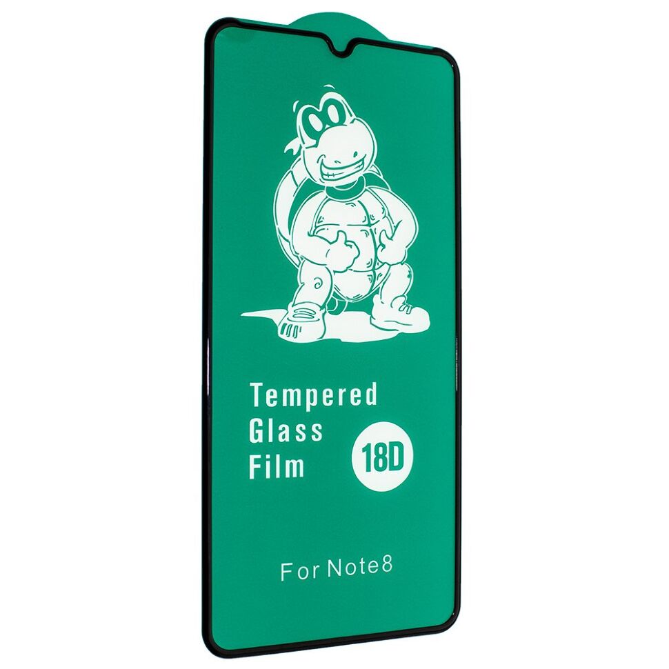 Захисне скло 18D із захисним бортом XIAOMI Redmi Note 8 2019 ЧОРНИЙ Захисне скло 18D із захисним бортом XIAOMI Redmi Note 8 2019 ЧОРНИЙ