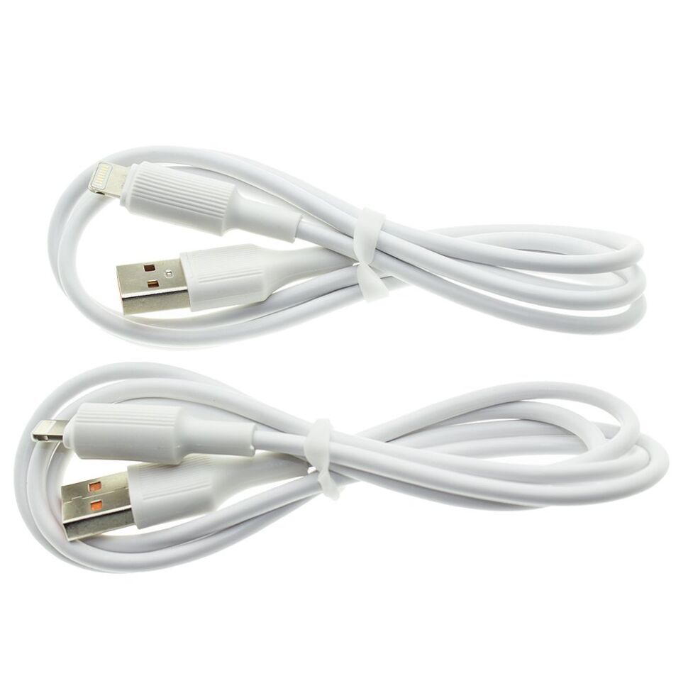 Кабель USB WUW X128 USB - Lightning 2.4A (2 кабелі в упаковці) (70) Кабель USB WUW X128 USB - Lightning 2.4A (2 кабелі в упаковці) (70)