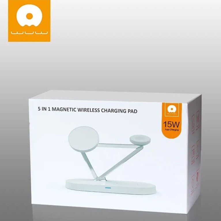 Підставка WUW Z9 бездротова зарядка для годинника та телефону Підставка WUW Z9 бездротова зарядка для годинника та телефону