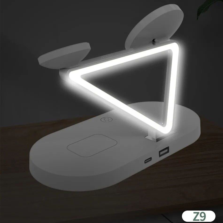 Підставка WUW Z9 бездротова зарядка для годинника та телефону Підставка WUW Z9 бездротова зарядка для годинника та телефону