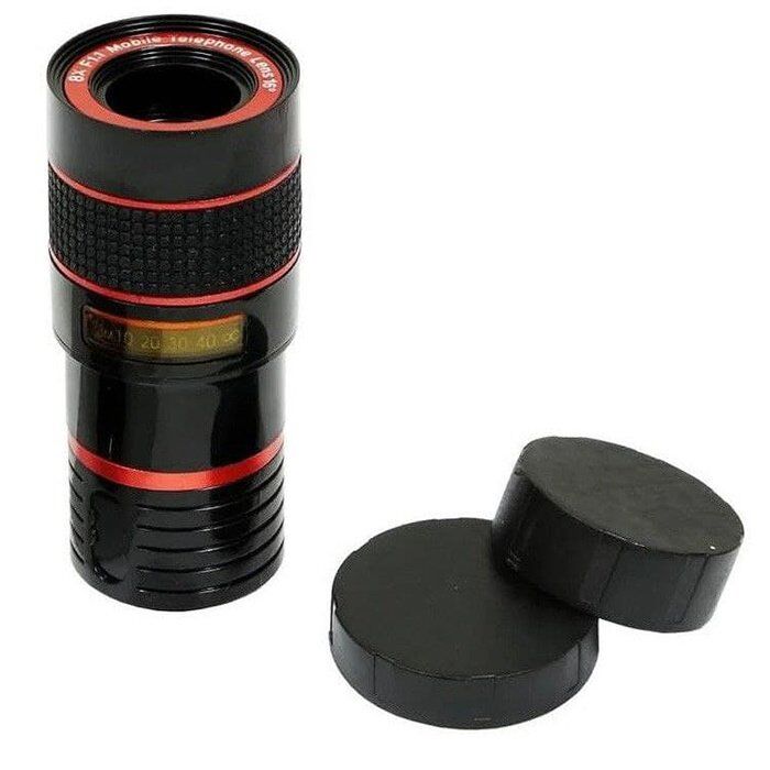 Mobile Phone Telescope 8x Zoom чорний