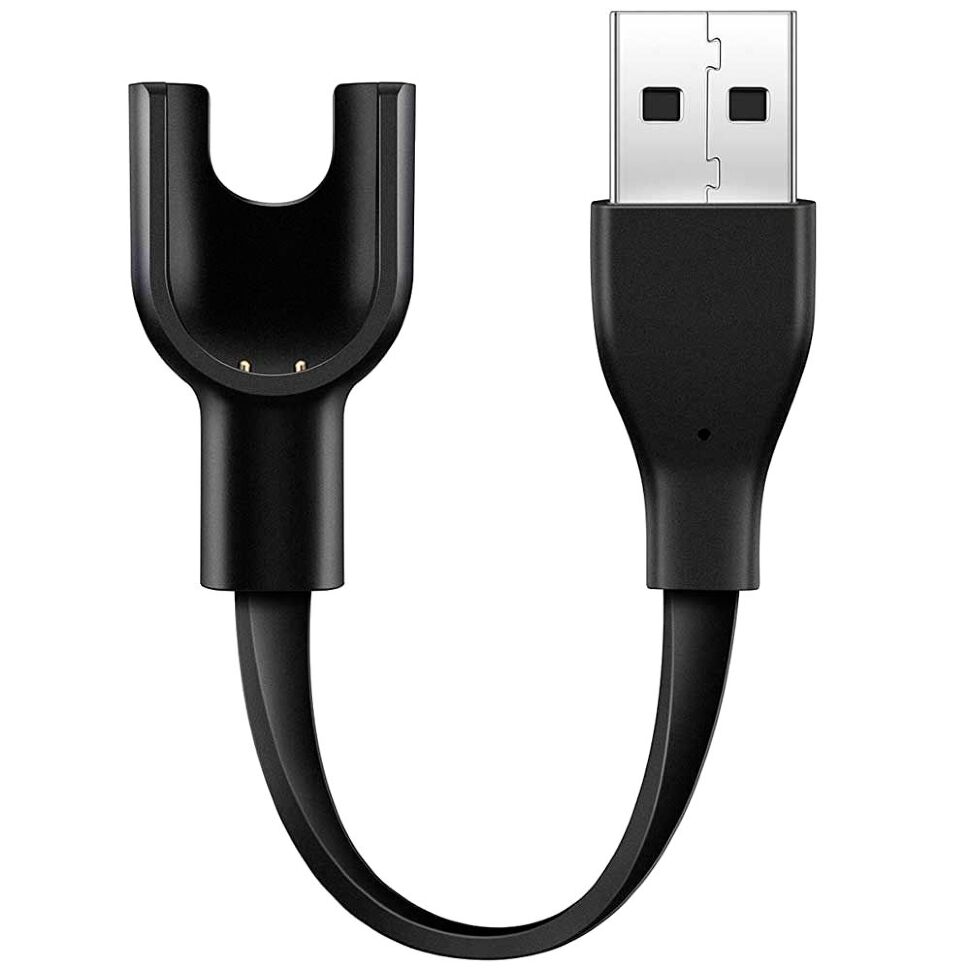 Зарядний кабель для Xiaomi Mi Band 3, чорний Зарядний кабель для Xiaomi Mi Band 3, чорний