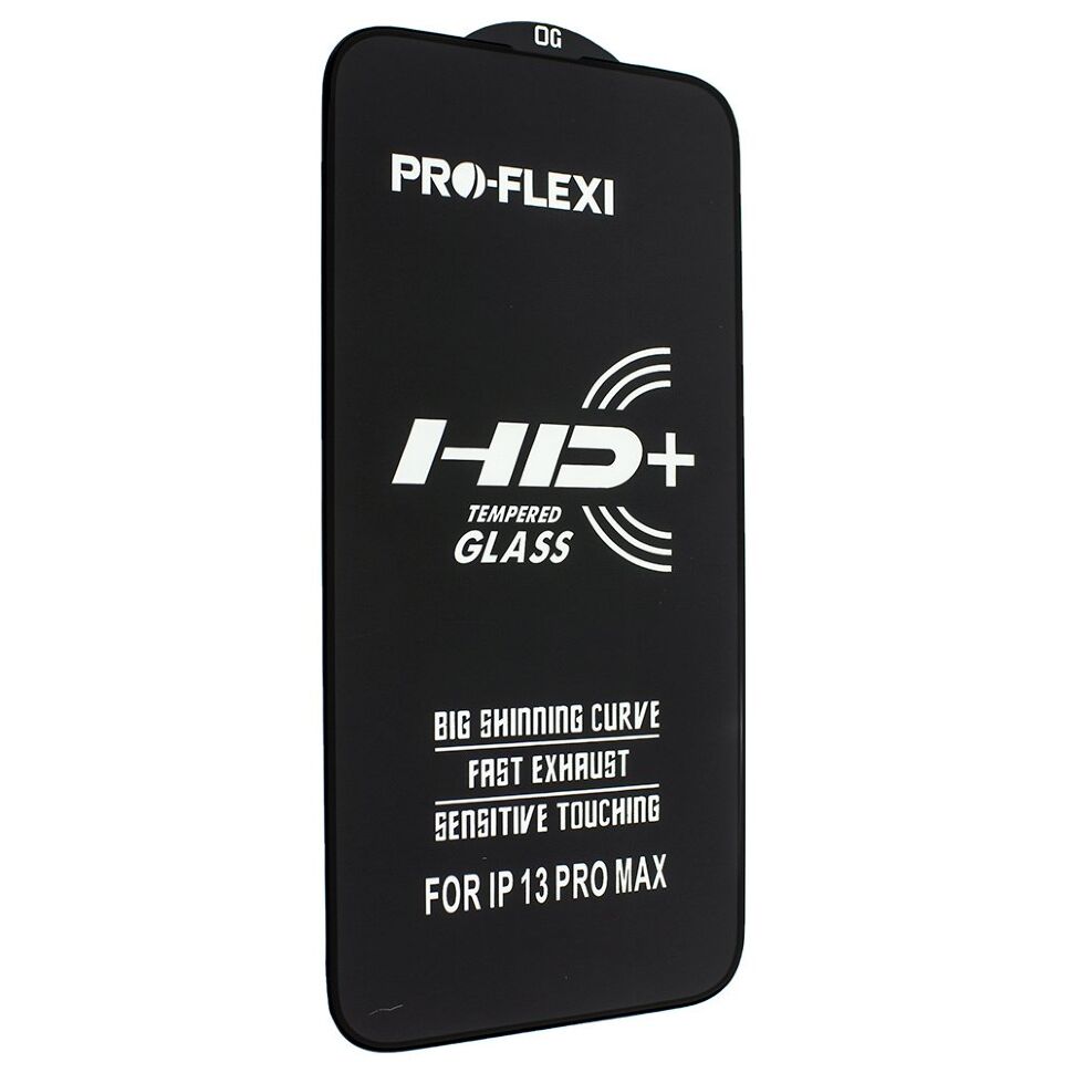 Захисне скло PRO-FLEXI HD+ APPLE iPhone 14 PLUS / 13 PRO MAX 6,7" ЧОРНИЙ Захисне скло PRO-FLEXI HD+ APPLE iPhone 14 PLUS / 13 PRO MAX 6,7" ЧОРНИЙ