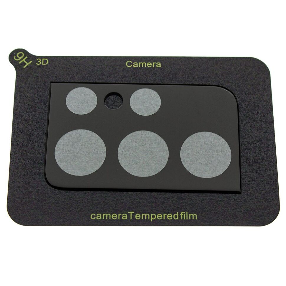 Захисне скло для камери 3D LENS SHIELD SAMSUNG G998 Galaxy S21 ULTRA чорний