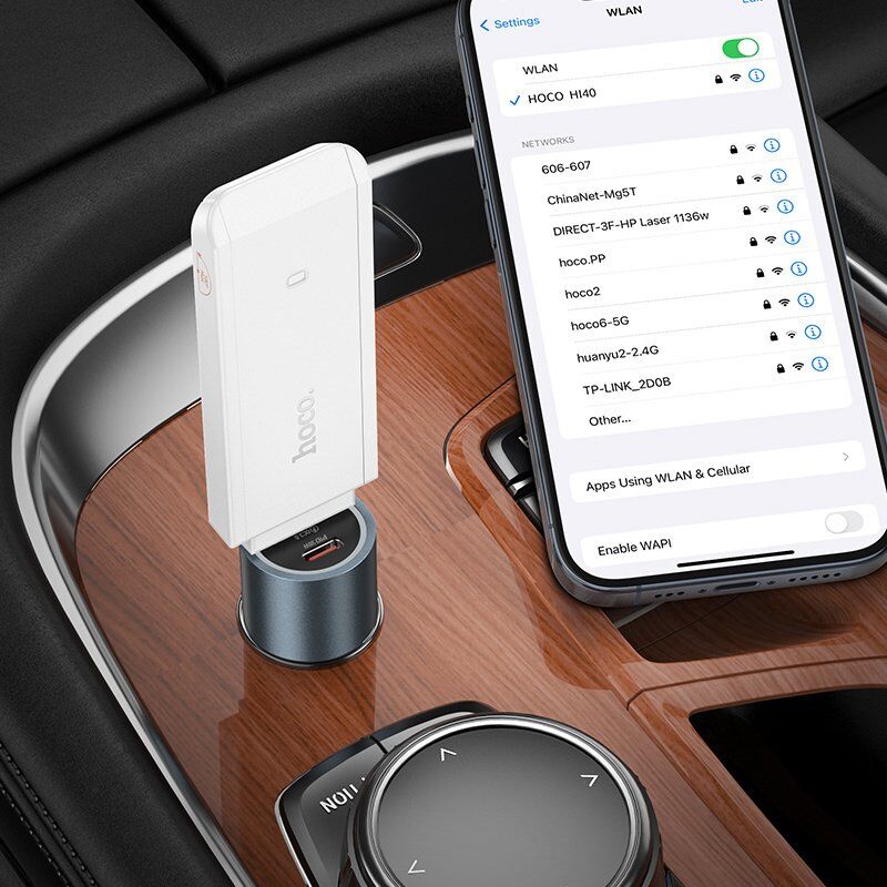 Модем HOCO HI40 USB-адаптер 4G LTE Wi-Fi Модем HOCO HI40 USB-адаптер 4G LTE Wi-Fi