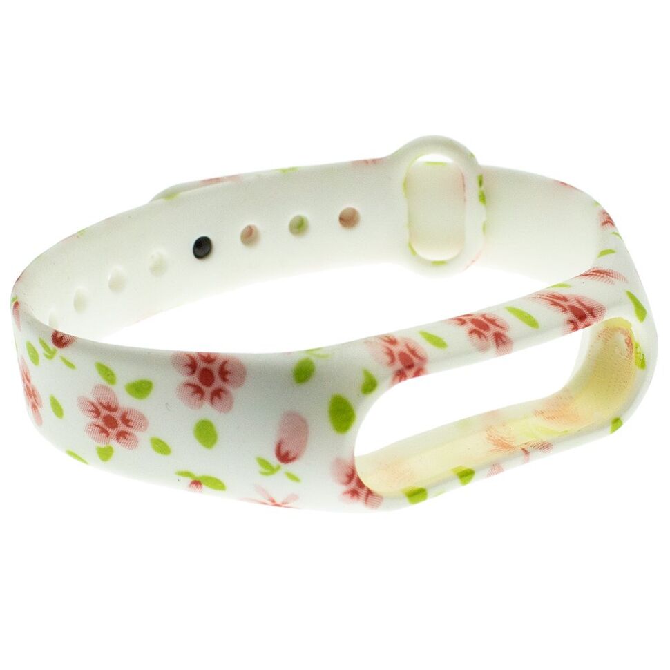 Ремінець для годинника XIAOMI MI BAND 2 з принтованим малюнком, силіконовий