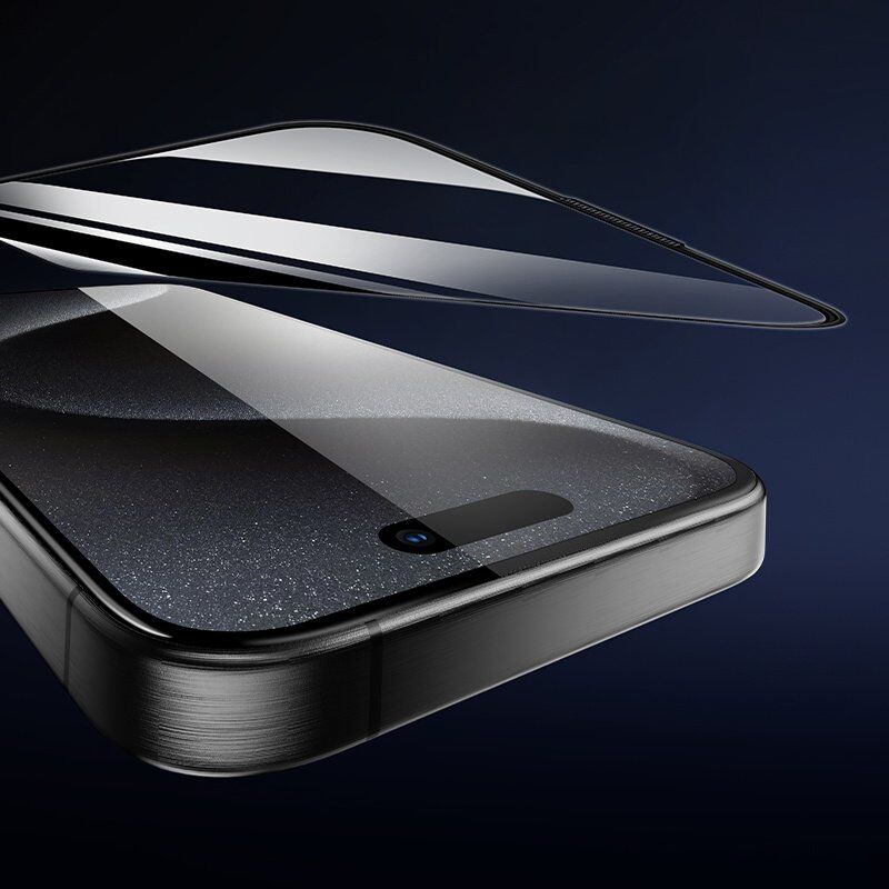 Скло для телефону HOCO A39 Engraved 3D HD 0.15mm APPLE iPhone 14 PRO | iPhone 15 | iPhone 16 6.1" Скло для телефону HOCO A39 Engraved 3D HD 0.15mm APPLE iPhone 14 PRO | iPhone 15 | iPhone 16 6.1"