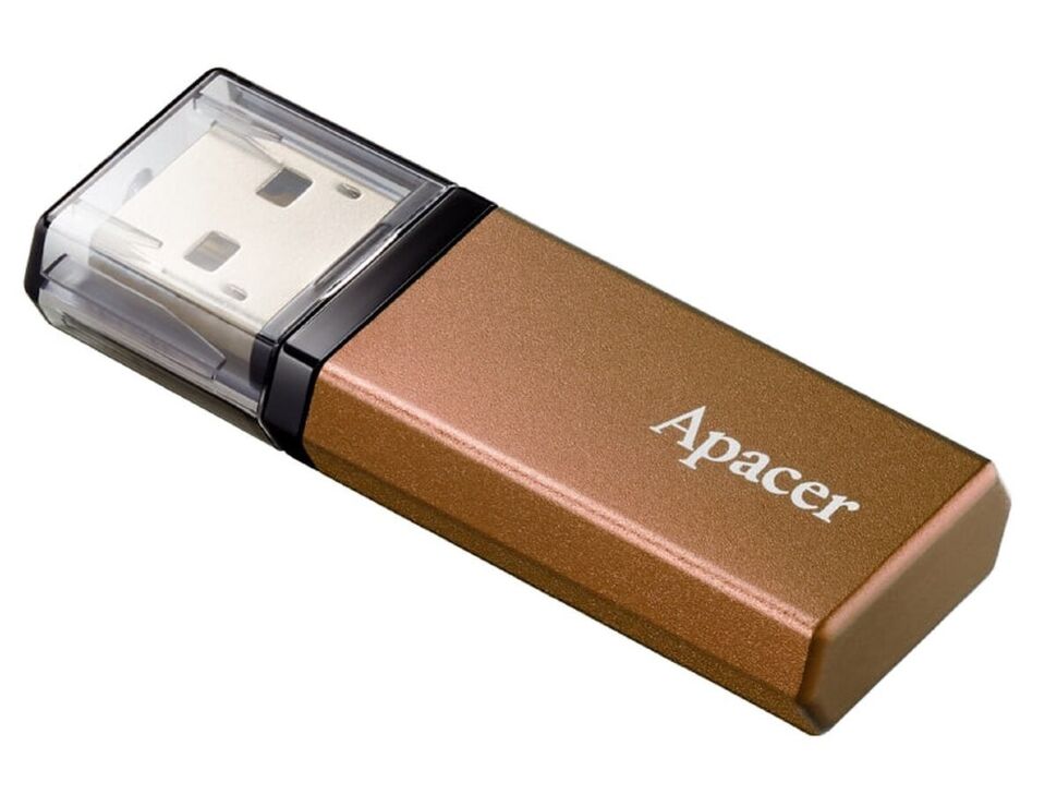 Флеш-накопичувач Apacer USB 3.2 Gen1 AH25C 64GB Bronze Флеш-накопичувач Apacer USB 3.2 Gen1 AH25C 64GB Bronze