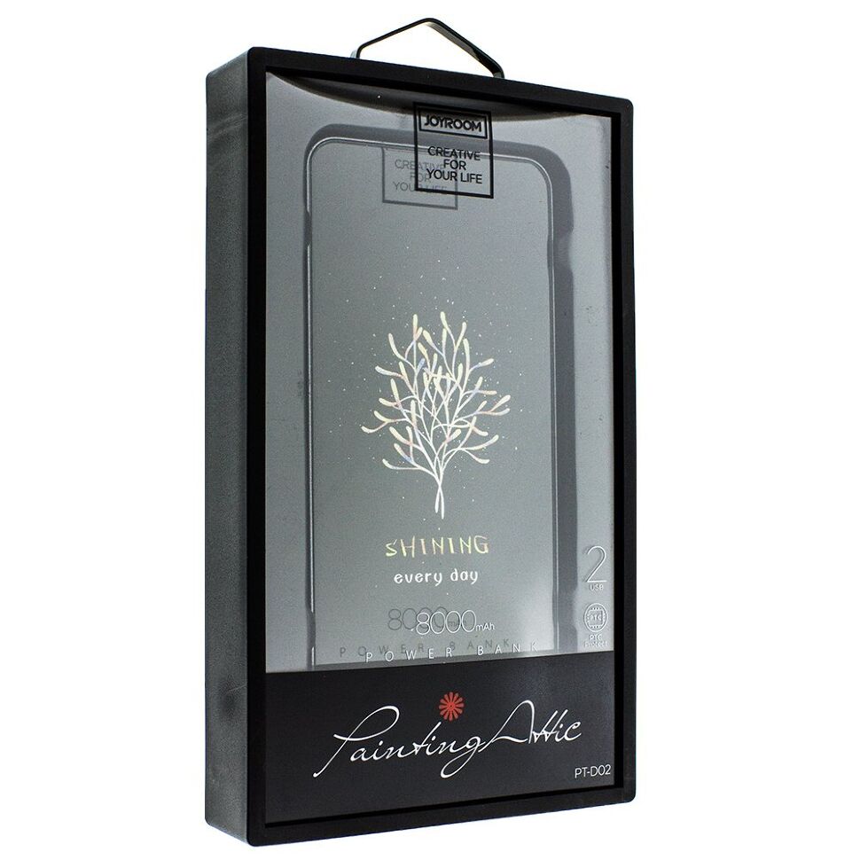 Power Bank JOYROOM PT-D02 8000 mAh ЧОРНИЙ