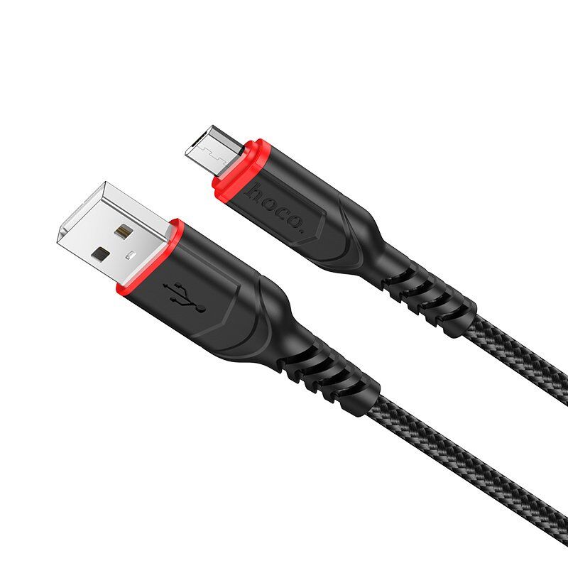 USB кабель HOCO X59 USB - micro USB 1 метр, чорний